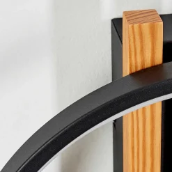 Applique Murale Rodekro Led Ecru, Noir, 1 Lumiere