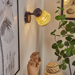 Applique Murale Rombarral Ecru, 1 Lumiere