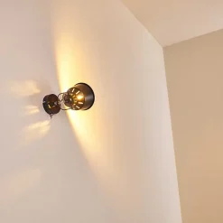 Applique Murale Safari Noir, 1 Lumiere