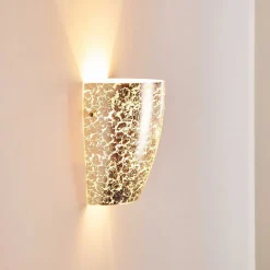 Applique Murale Severo Argente, 1 Lumiere