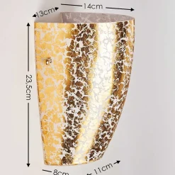 Applique Murale Severo Or, 1 Lumiere