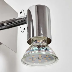 Applique Murale Sibarco Led Chrome, 2 Lumieres