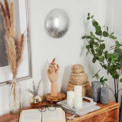 Applique Murale Storkyro Led Argente, 1 Lumiere