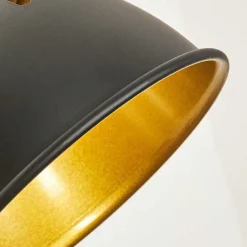 Applique Murale Tina Chrome, Ecru, Noir, 1 Lumiere