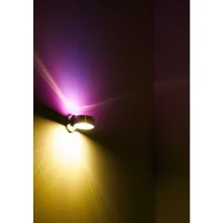 Applique Murale Top Light Pukwall Chrome, 2 Lumieres