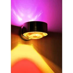 Applique Murale Top Light Pukmaxxwall Led Chrome, 2 Lumieres