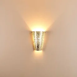 Applique Murale Zera Argente, 1 Lumiere