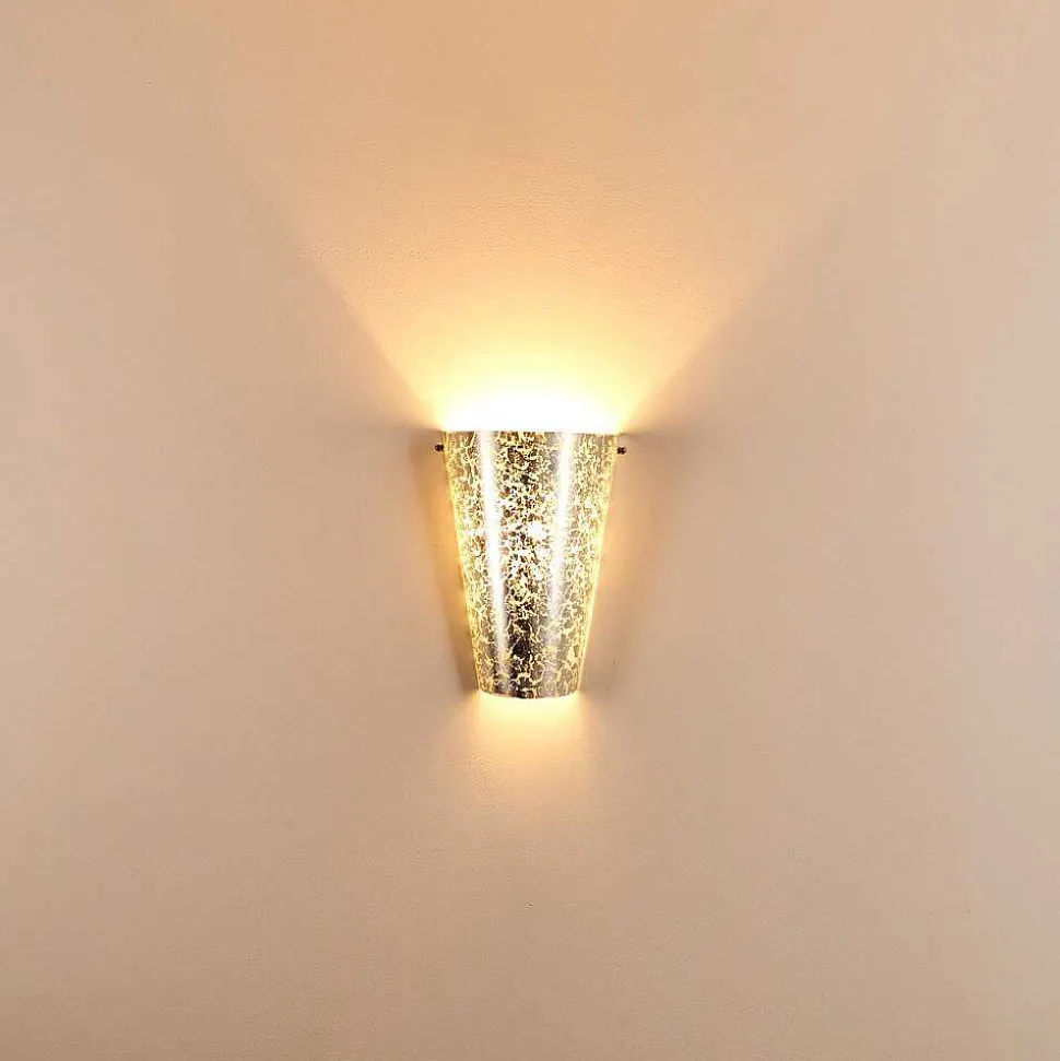 Applique Murale Zera Argente, 1 Lumiere