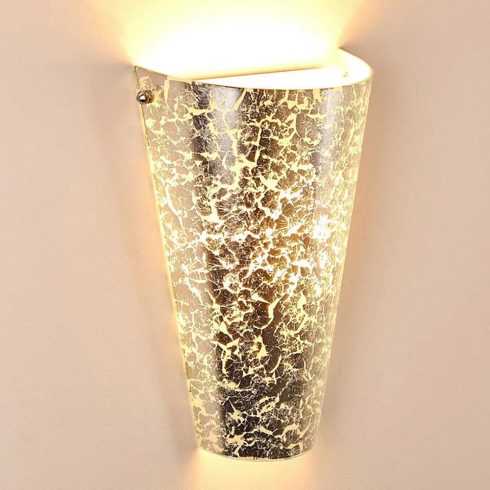 Applique Murale Zera Argente, 1 Lumiere