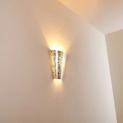 Applique Murale Zera Argente, 1 Lumiere