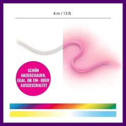 Bande Led Philips Wiz White&Color Blanc, 1 Lumiere, Changeur De Couleurs