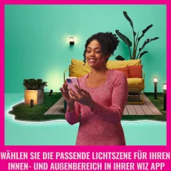 Bande Led Philips Wiz White&Color Blanc, 1 Lumiere, Changeur De Couleurs