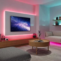 Bande Led Reality Racer Noir, 1 Lumiere, Telecommandes, Changeur De Couleurs