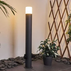 Borne Lumineuse Buhrkall Anthracite, 1 Lumiere