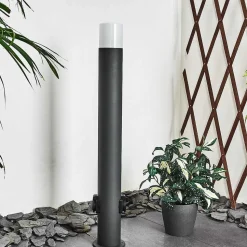 Borne Lumineuse Buhrkall Anthracite, 1 Lumiere