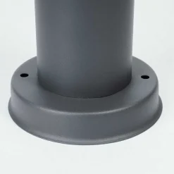 Borne Lumineuse Caserta Anthracite, 1 Lumiere, Detecteur De Mouvement