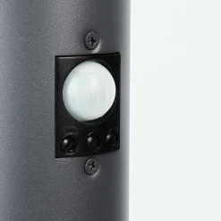 Borne Lumineuse Caserta Anthracite, 1 Lumiere, Detecteur De Mouvement