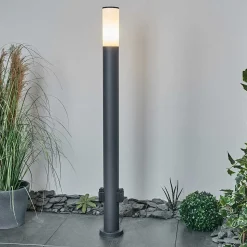 Borne Lumineuse Caserta Anthracite, 1 Lumiere