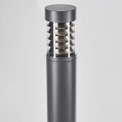 Borne Lumineuse Dakar Anthracite, 1 Lumiere