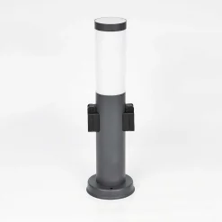 Borne Lumineuse Gaborone Anthracite, 1 Lumiere