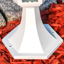 Borne Lumineuse Hongkong Frost Blanc, 1 Lumiere