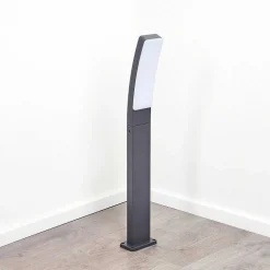 Borne Lumineuse Maseru Led Anthracite, 1 Lumiere