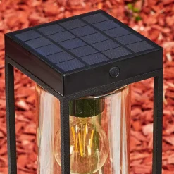 Borne Lumineuse Palanga Led Noir, 1 Lumiere