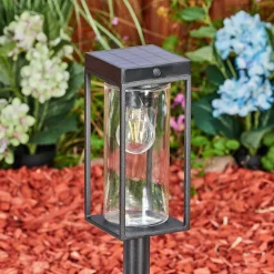 Borne Lumineuse Palanga Led Noir, 1 Lumiere