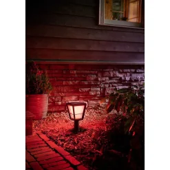 Borne Lumineuse Philips Hue Ambiance White & Color Econic Led Noir, 1 Lumiere, Changeur De Couleurs