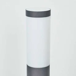 Borne Lumineuse Sessa Anthracite, 1 Lumiere, Detecteur De Mouvement