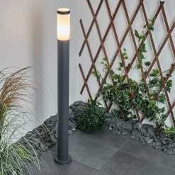 Borne Lumineuse Sessa Anthracite, 1 Lumiere