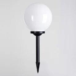 Boule Lumineuse Campinas Led Noir, Blanc, 1 Lumiere