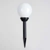 Boule Lumineuse Campinas Led Noir, Blanc, 1 Lumiere