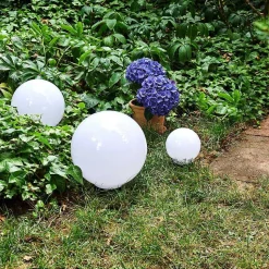 Boule Lumineuse Campinas Led Noir, Blanc, 1 Lumiere