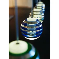 Bulo Tecnolumen Lampe Pendante Led Bleu, 1 Lumiere