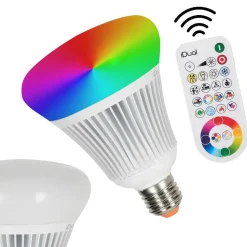 Candal E27 Led Rgb 16 Watt 2200-6500 Kelvin 806 Lumen Avec Telecommande
