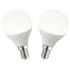 Globo Lot De 2 Led E14 4,9 Watt 470 Lumen 4000 Kelvin