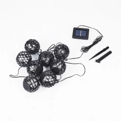 Guirlande Lumineuse Solaire Torpo Led Noir, Blanc, 96 Lumieres