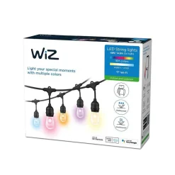 Guirlande Philips Wiz Led Noir, 1 Lumiere, Changeur De Couleurs