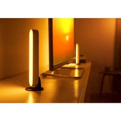 Kit De Base Double Philips Hue Ambiance White & Color Play Lightbar Led Noir, Blanc, 2 Lumieres, Changeur De Couleurs