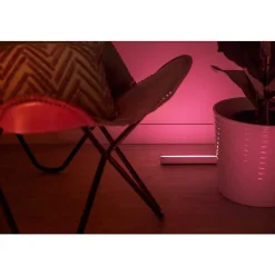 Kit De Base Double Philips Hue Ambiance White & Color Play Lightbar Led Noir, Blanc, 2 Lumieres, Changeur De Couleurs