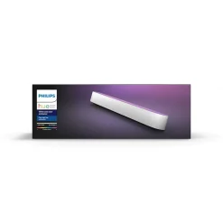 Kit D'Extension Philips Hue Ambiance White & Color Play Lightbar Led Noir, Blanc, 1 Lumiere, Changeur De Couleurs