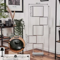 Lampadaire Bacolod Led Aluminium, 1 Lumiere