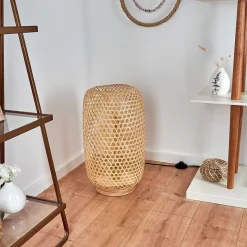 Lampadaire Batumi Noir, 1 Lumiere