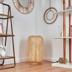 Lampadaire Batumi Noir, 1 Lumiere