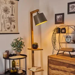 Lampadaire Baval Ecru, 1 Lumiere