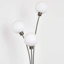 Lampadaire Bernado Nickel Mat, 3 Lumieres