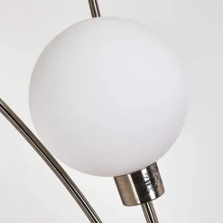 Lampadaire Bernado Nickel Mat, 3 Lumieres