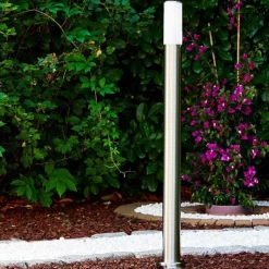 Lampadaire Caserta Acier Inoxydable, 1 Lumiere