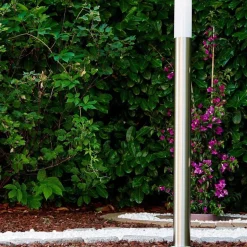 Lampadaire Caserta Acier Inoxydable, 1 Lumiere